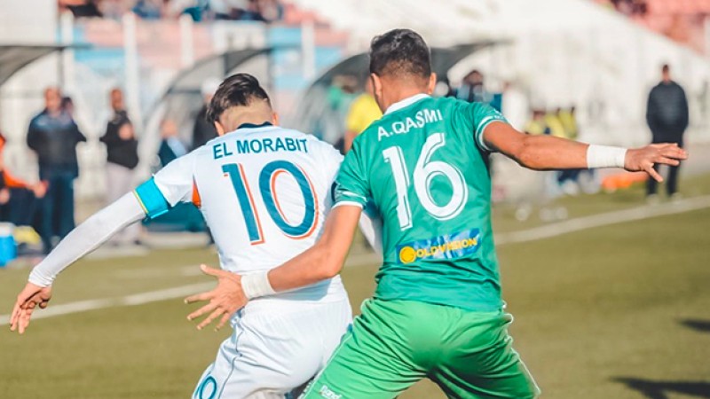 فريق أولمبيك آسفي يتعادل مع ضيفه فريق مولودية وجدة 2-2