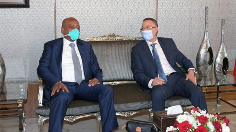 Les académies des jeunes et le partenariat avec le privé au cœur de la visite du président de la CAF au Maroc