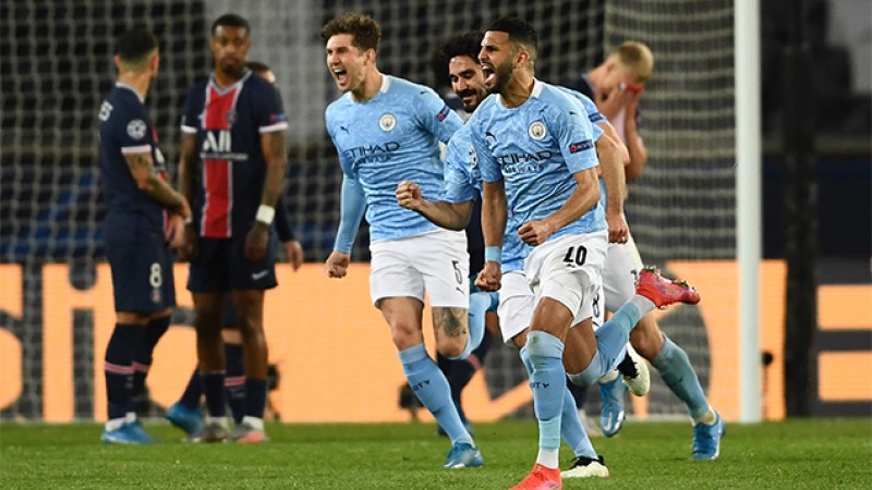 دوري أبطال أوروبا في كرة القدم.. مانشستر سيتي يهزم سان جرمان 2-1 ويخطو نحو النهائي