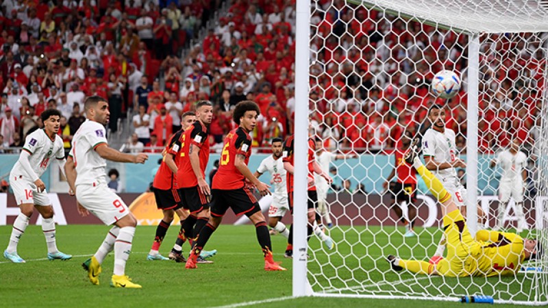 Mondial-2022 "2è journée-Groupe F".. Le Maroc s'impose face à la Belgique 2-0