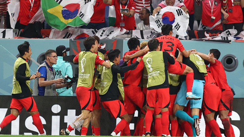 Mondial-2022 "3è journée/Groupe H".. La Corée du Sud en 8-èmes de finale après sa victoire 2-1 sur le Portugal