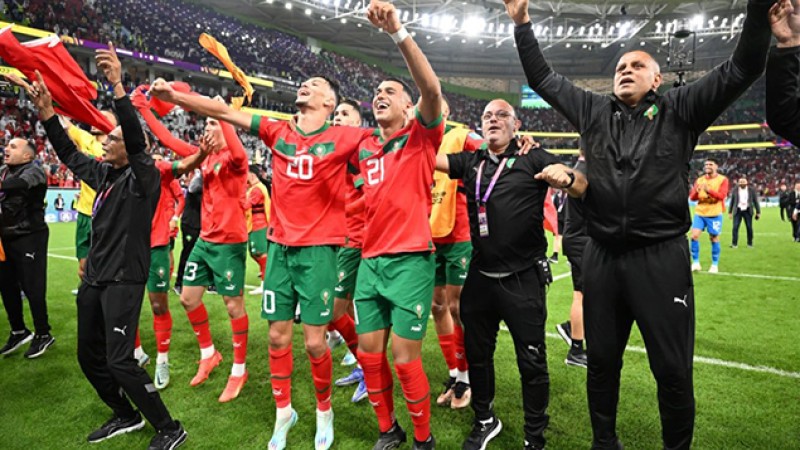 كأس العالم قطر 2022.. تأهل المنتخب المغربي إلى نصف النهاية يكرس مفاجآت المسابقة (فيفا)