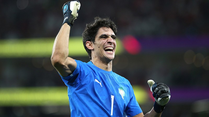 Yassine Bounou parmi les sept candidats pour le trophée "The Best" du meilleur gardien de but 2022 (FIFA)