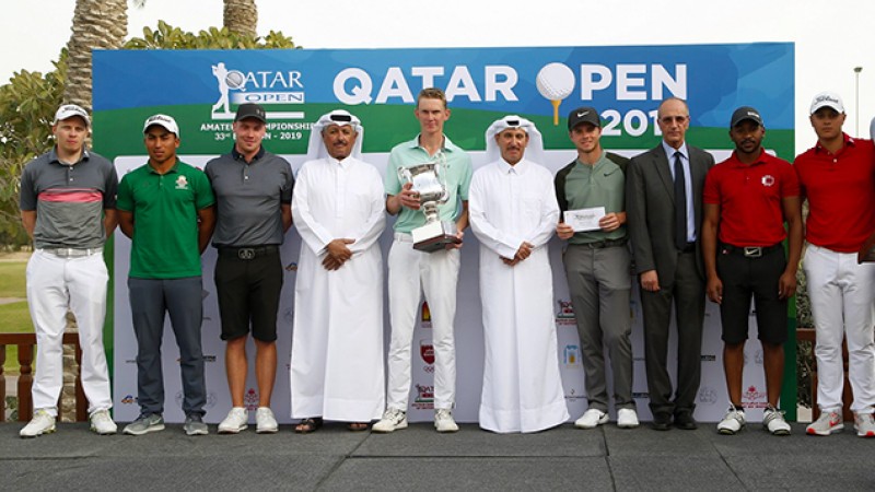 بطولة قطر للغولف 2019: التتويج دنماركي والمغربي أيوب إد عمر في المركز الثاني مناصفة