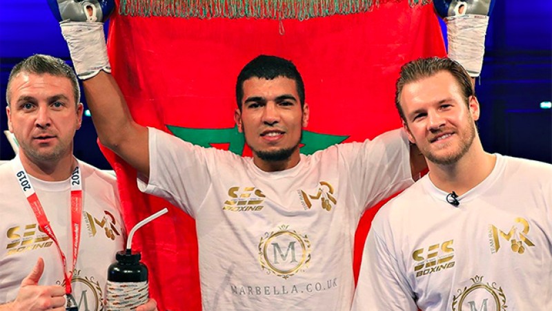 Boxe professionnelle: Mohamed Rabii domine le Mexicain Jesus Gurrola