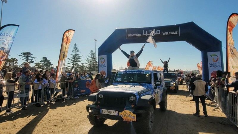 Essaouira fête l'arrivée des participantes au 31è Rallye "Aïcha des Gazelles"