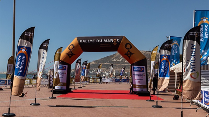 Départ d'Agadir du 22è Rallye du Maroc