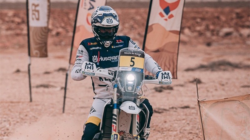 Le Français Guerlain Chicherit 'Auto' et l'Américain Skyler Howes 'Moto' remportent la 22ème édition du Rallye du Maroc