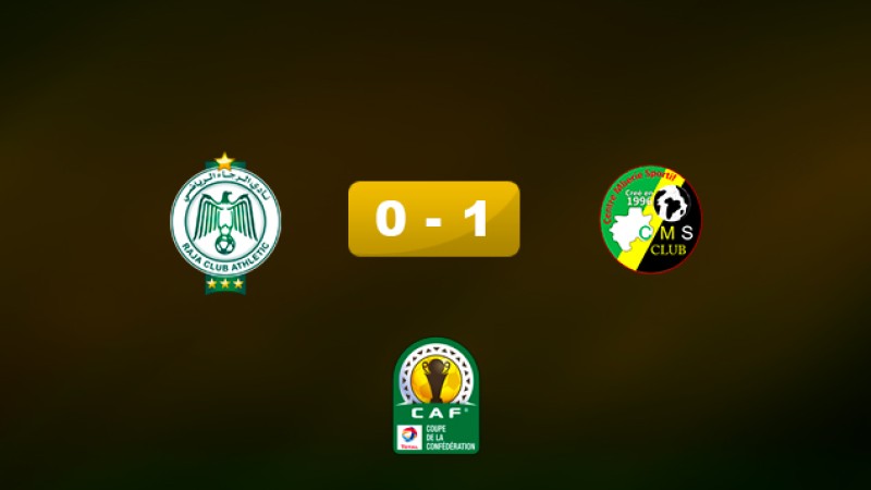 Coupe de la CAF : Le Raja aux 16è de finale bis aux dépens du Cercle Mberi Sportif du Gabon