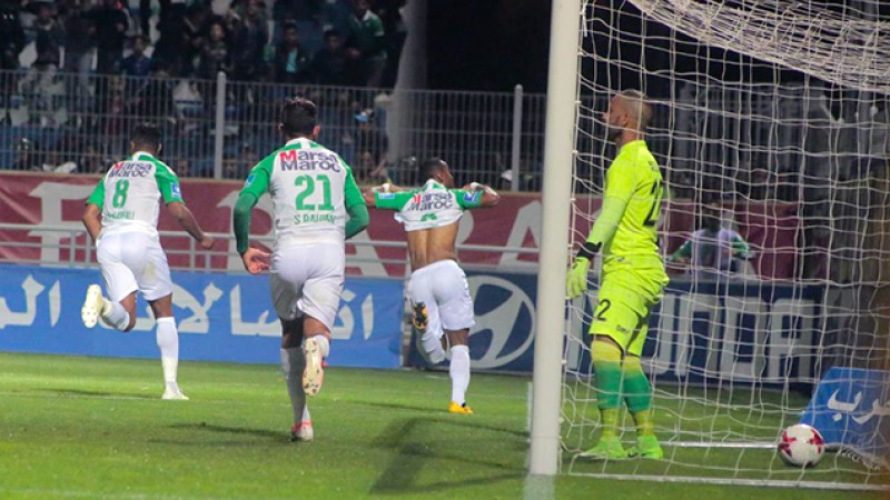 Le Raja de Casablanca s'impose face au Mouloudia d'Oujda (2-1) Sport