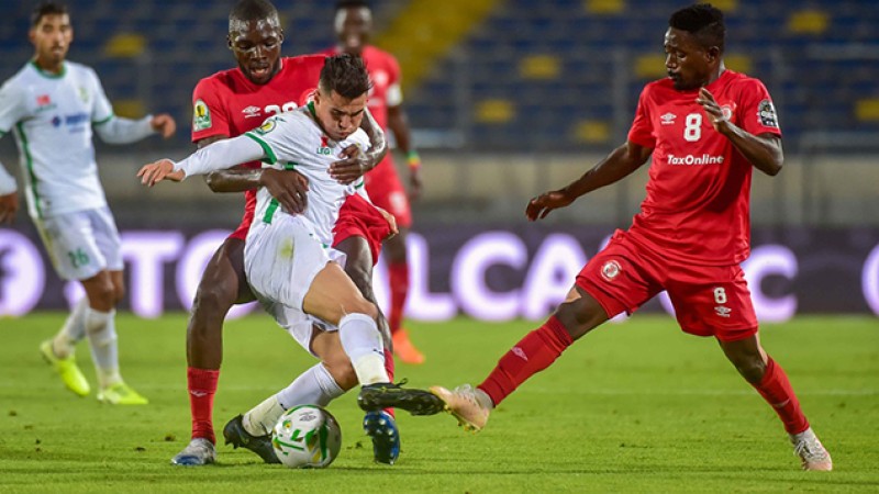الرجاء الرياضي يتفوق على ضيفه نكانا الزمبي ( 2-0 ) ' كأس الكونفدرالية الإفريقية (الجولة السادسة /المجموعة 4)'