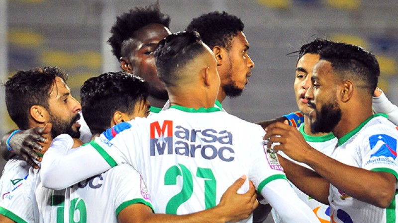 الرجاء الرياضي يفوز على ضيفه أولمبيك آسفي 2-0 ' البطولة الوطنية الاحترافية "إنوي"(الدورة ال13)'