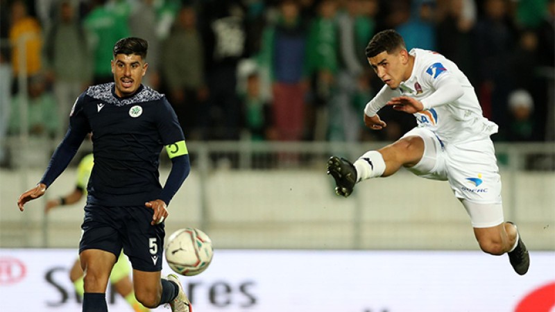 الرجاء الرياضي يتغلب على ضيفه مولودية وجدة 2-0