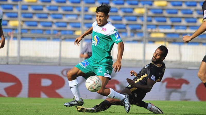 الرجاء الرياضي يفوز على ضيفه أولمبيك خريبكة 2-1