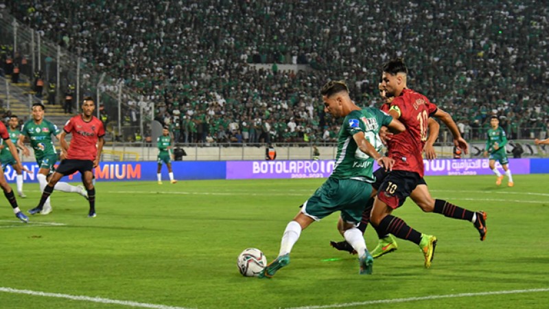 Botola Pro D1 "Inwi" (1re journée).. le Raja de Casablanca et l'Olympic de Safi se quittent dos à dos (2-2)
