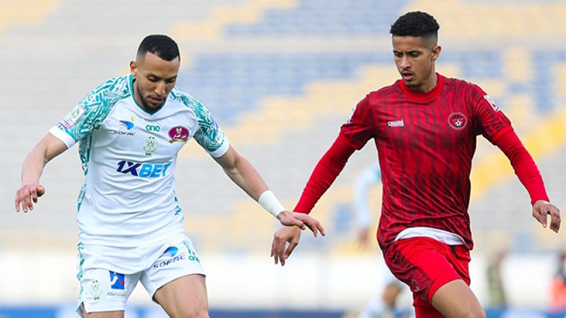 الرجاء الرياضي يفوز على ضيفه شباب المحمدية 1-0