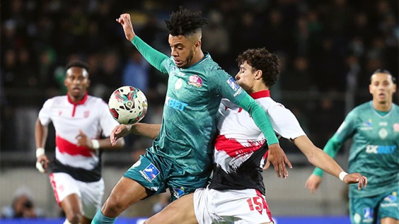 الرجاء الرياضي يفوز على ضيفه إتحاد تواركة (2-1)