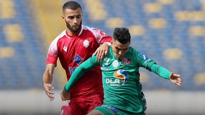 الرجاء الرياضي يفوز على ضيفه الوداد الرياضي 2-0
