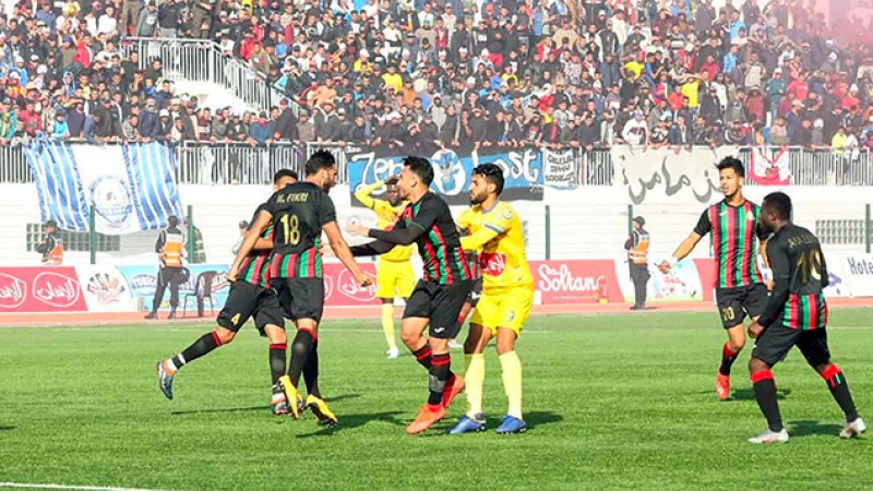 الجيش الملكي يفوز خارج ميدانه على نهضة الزمامرة (2-1)