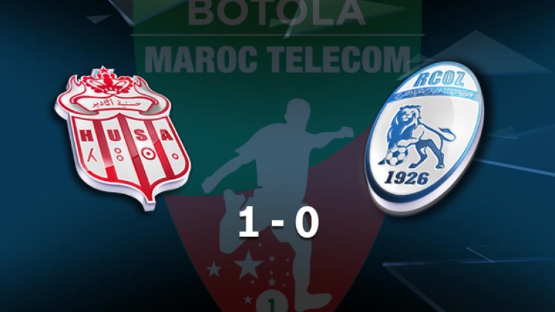 Le Hassania d'Agadir s’impose (1-0) sur la pelouse de Rapide Oued Zem