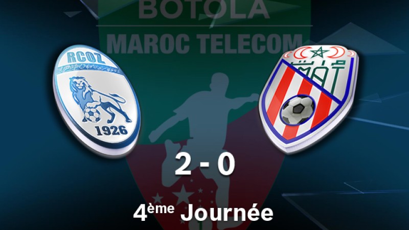 Botola Maroc Télécom D1 (4ème journée): Victoire à domicile de Rapide Oued Zem face au Moghreb de Tétouan