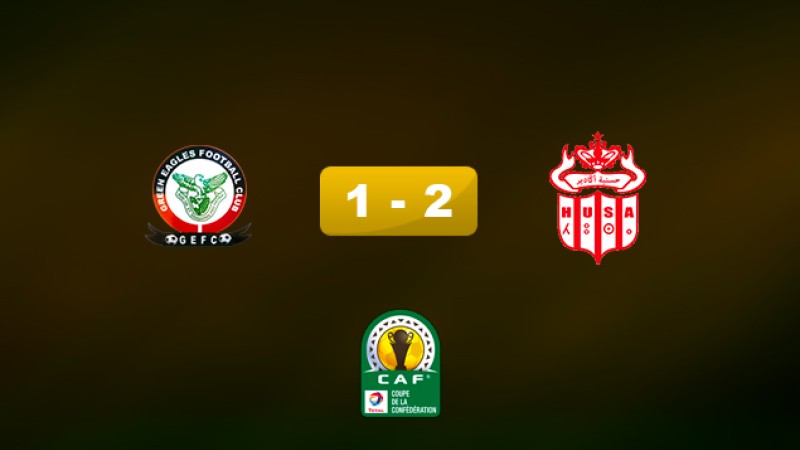 Coupe de la CAF: Le Hassania d'Agadir en phase de poules aux dépens des Green Eagles (2-1)