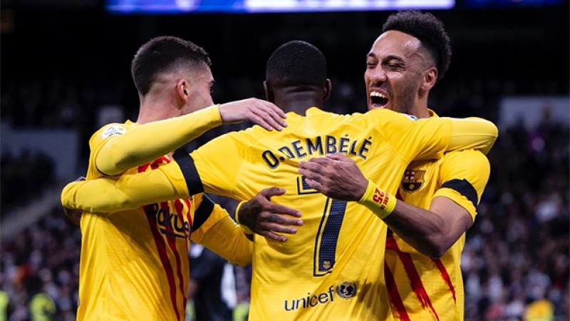 Championnat d'Espagne (29è journée).. le FC Barcelone étrille le Real Madrid 4-0 au Bernabéu