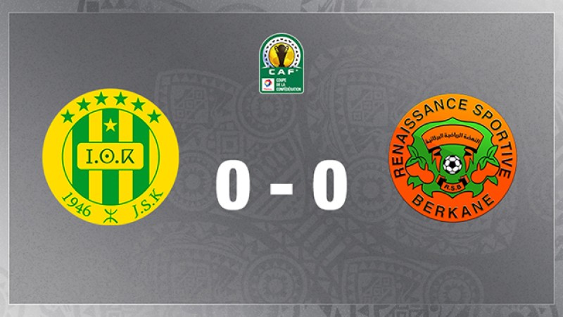 La Renaissance Berkane tenue en échec par la JS Kabylie (0-0) 'Coupe de la CAF (3è journée/Groupe B)'