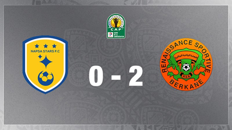 Victoire à domicile de la Renaissance de Berkane face aux Zambiens de NAPSA Stars (2-0) 'Coupe de la CAF (Groupe B/1è journée)'