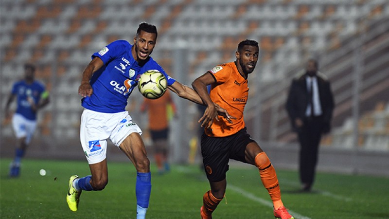 فريق نهضة بركان ينهزم بميدانه أمام فريق الرجاء الرياضي 0-1 'البطولة الوطنية الاحترافية "إنوي" (الدورة الرابعة)'