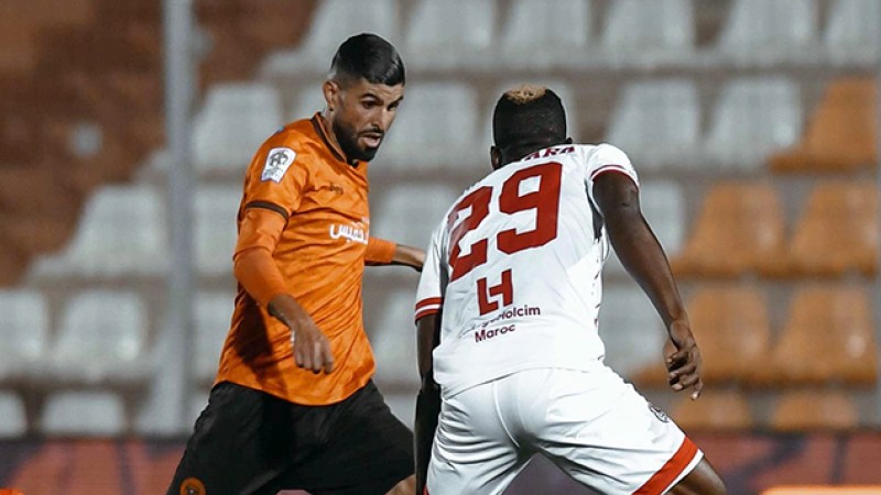 فريق نهضة بركان يفوز بميدانه على فريق الفتح الرياضي 1-0
