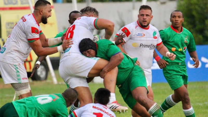 Rugby, éliminatoires de la CdM à Casablanca victoire du Maroc sur Madagascar