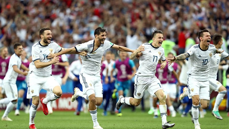 Mondial: La Russie surprend l'Espagne aux tirs au but (4-3) et passe en quart