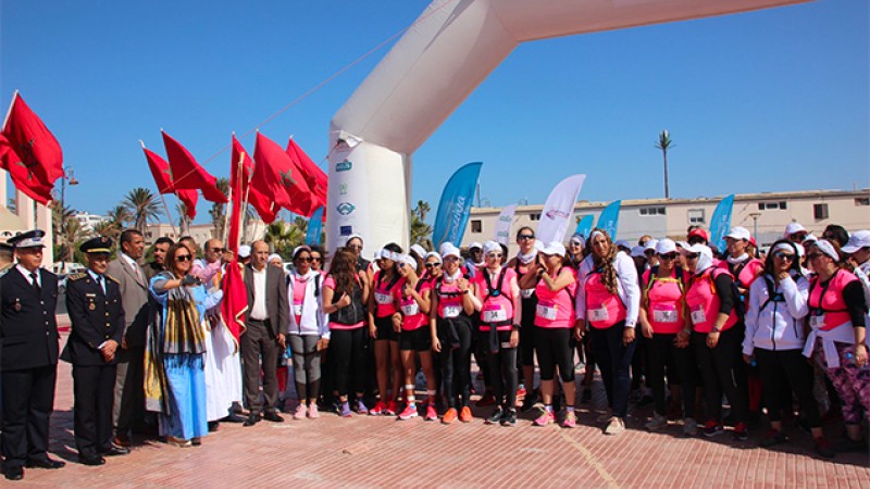 Sahraouiya 2019: Kenza Benamour et Jihane Ajijti remportent la 1ère étape