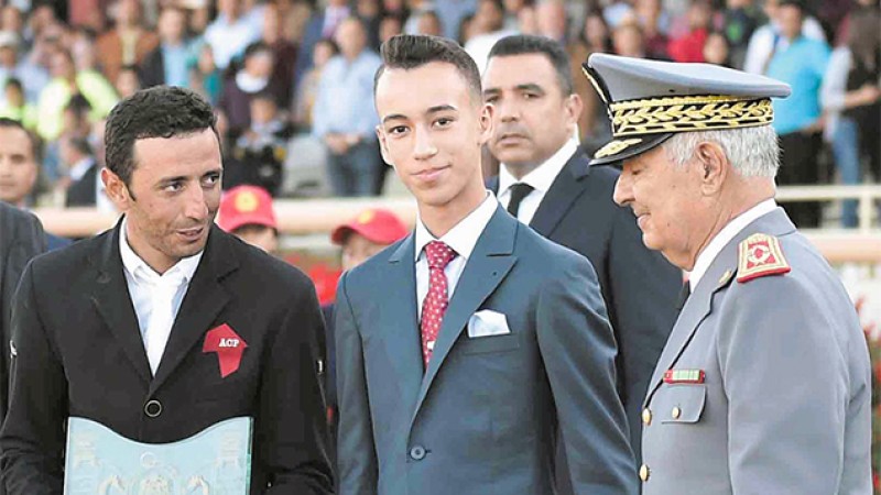 SAR le Prince Héritier Moulay El Hassan préside à Rabat la finale de la 6è édition de la Coupe du Trône des clubs de saut d'obstacles
