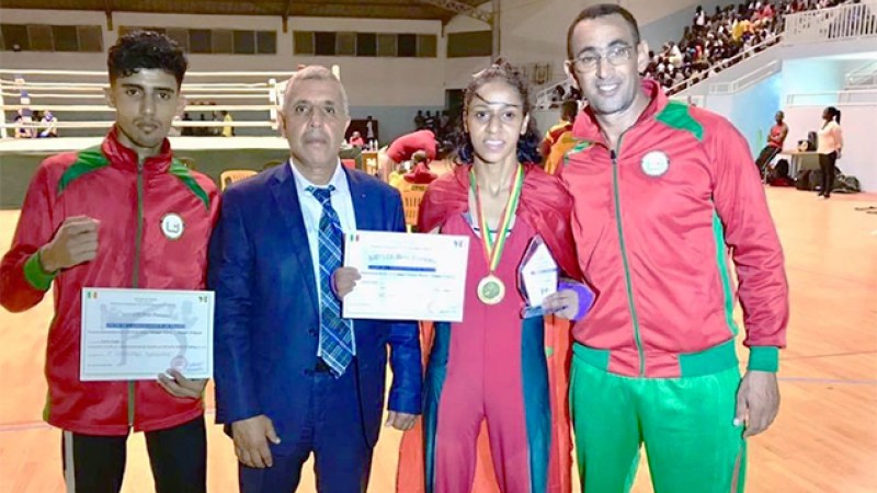 Tournoi international de Savate de Dakar : belle victoire de la Marocaine Oumaima Belouarath