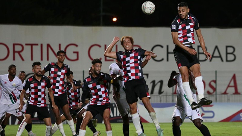 فريق شباب المحمدية يتعادل مع ضيفه الجيش الملكي (1-1)