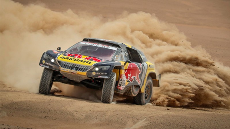 رالي دكار الدولي: الفرنسي بطل المرحلة الخامسة والقطري العطية في صدارة الترتيب العام