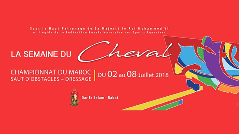 أسبوع الفرس 2018 : مقدم الشرطة عبد الرزاق العنوتي يفوز بالجائزة الكبرى لبطولة المغرب "ألف" لترويض الخيول