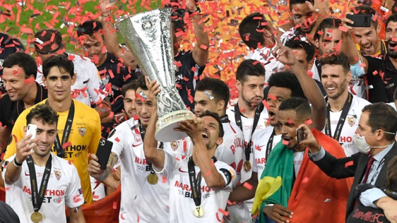 Le FC Séville remporte son sixième sacre en Europa League face à l'Inter Milan (3-2)