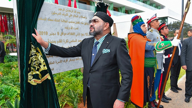 Sa Majesté le Roi inaugure le Complexe Mohammed VI de Football, une structure intégrée dédiée à la performance et à l'excellence