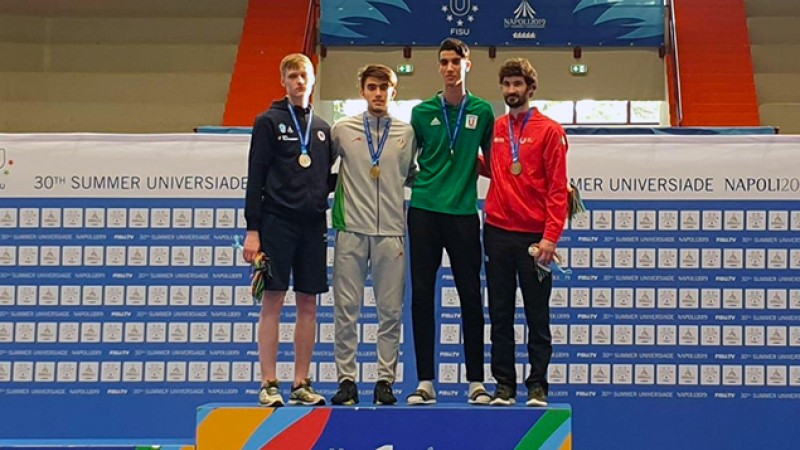 Jeux universitaires d'été (Naples 2019) : Le Marocain Soufiane El Asbi remporte la médaille de bronze en taekwondo