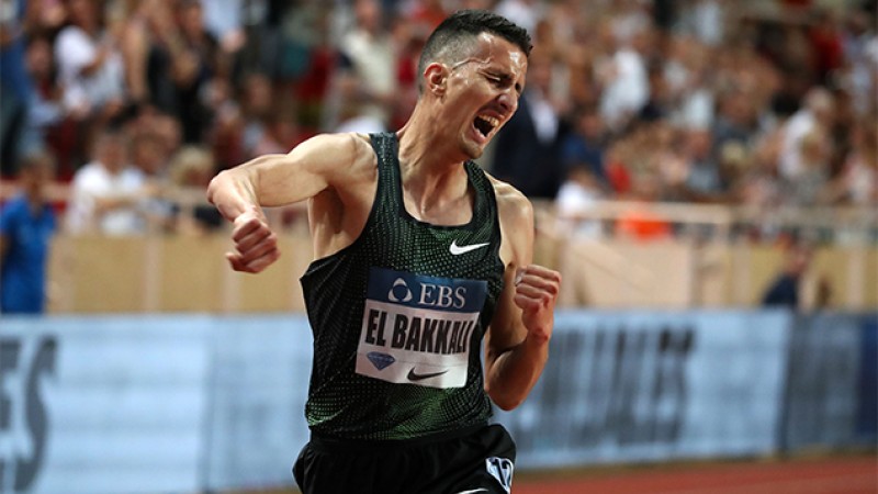 Meeting international d'athlétisme de Marseille, victoire du Marocain Soufiane El-Bakkali au 1500m