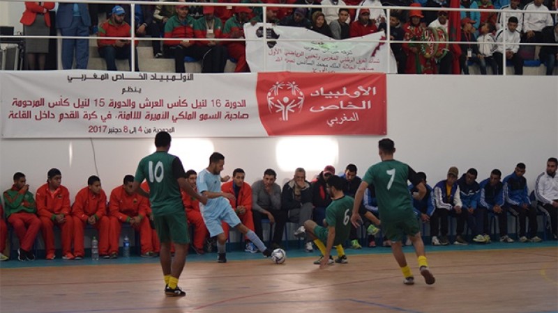 Special Olympics : Lancement mardi à Marrakech des éliminatoires de la 17è Coupe du Trône et de la 16è Coupe SAR la Princesse Lalla Amina de futsal