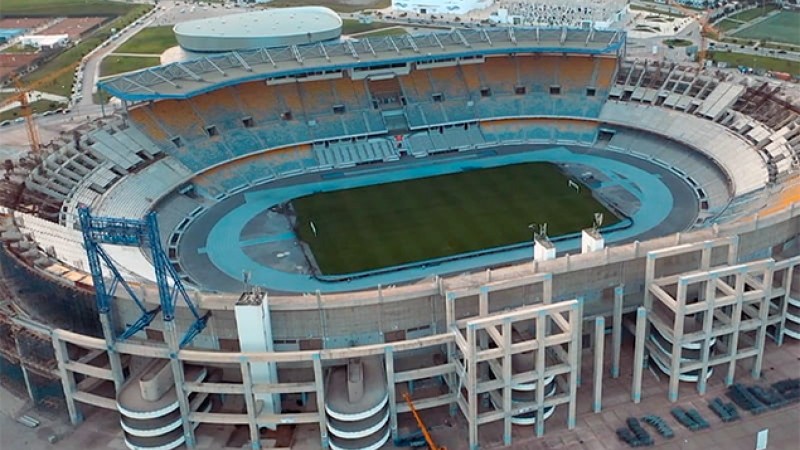 Le Grand stade de Tanger fait peau neuve pour accueillir la Coupe du monde des clubs