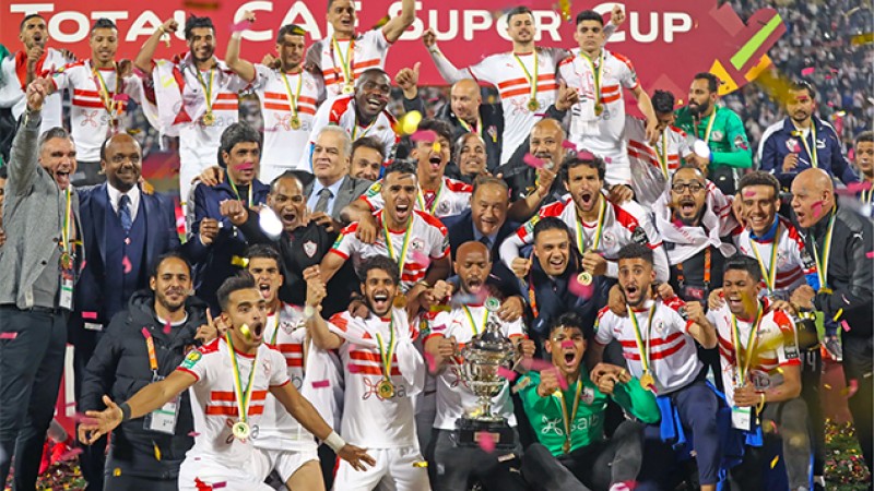 المغربي أشرف بن شرقي يقود الزمالك الى الفوز بلقب السوبر الإفريقي