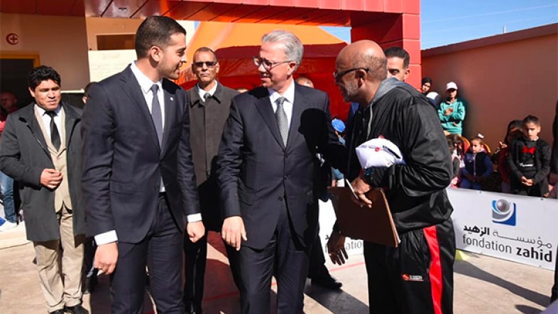 Inauguration à Marrakech d'un centre de Basketball "TIBU Maroc"