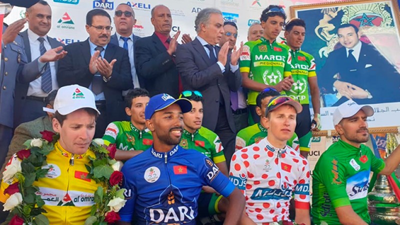 Tour international cycliste du Maroc-2019 : Le Grec Polychroniset remporte la 8è étape, Evrard ne lâche pas son maillot jaune