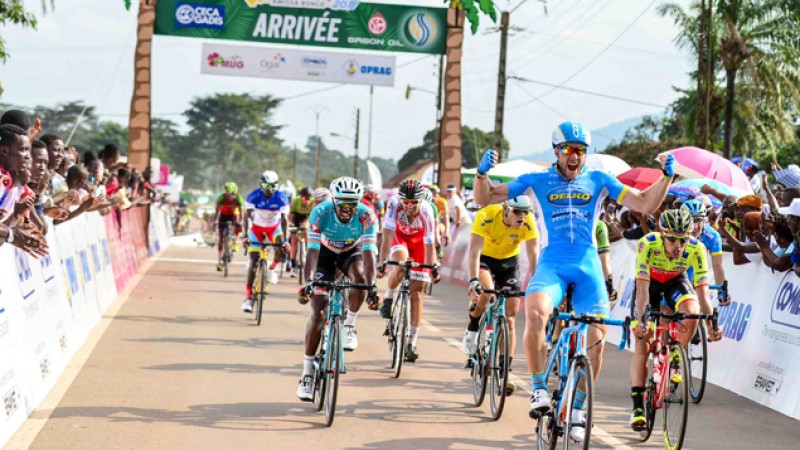 Cyclisme/La Tropicale Amissa Bongo (2è étape) : victoire de l’Australien Brenton Jones, le Maroc 5è au classement général par équipes