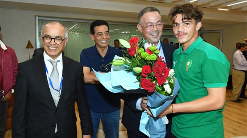 المنتخب الوطني لاقل من 17 سنة يصل للمغرب